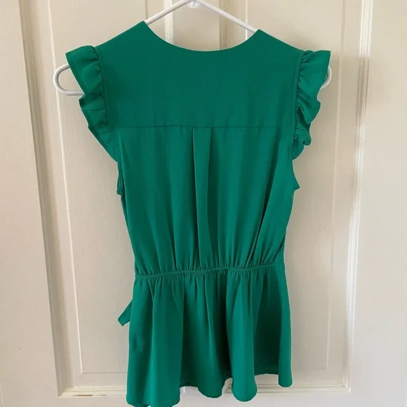 Monteau Faux Wrap Top - Picture 3 of 5